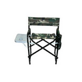 Portable Folding Sports Chair with Table and Pockets